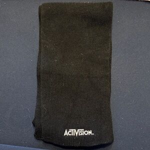 Activision Black Men's Scarf